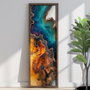 Wallity Pintura Decorativa Multicolor EMR074 con Marco